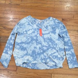 Sundry V neck long sleeve tee sz 2/M